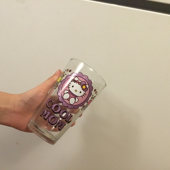 Cool mom sparkly glass - Picture 1 of 2